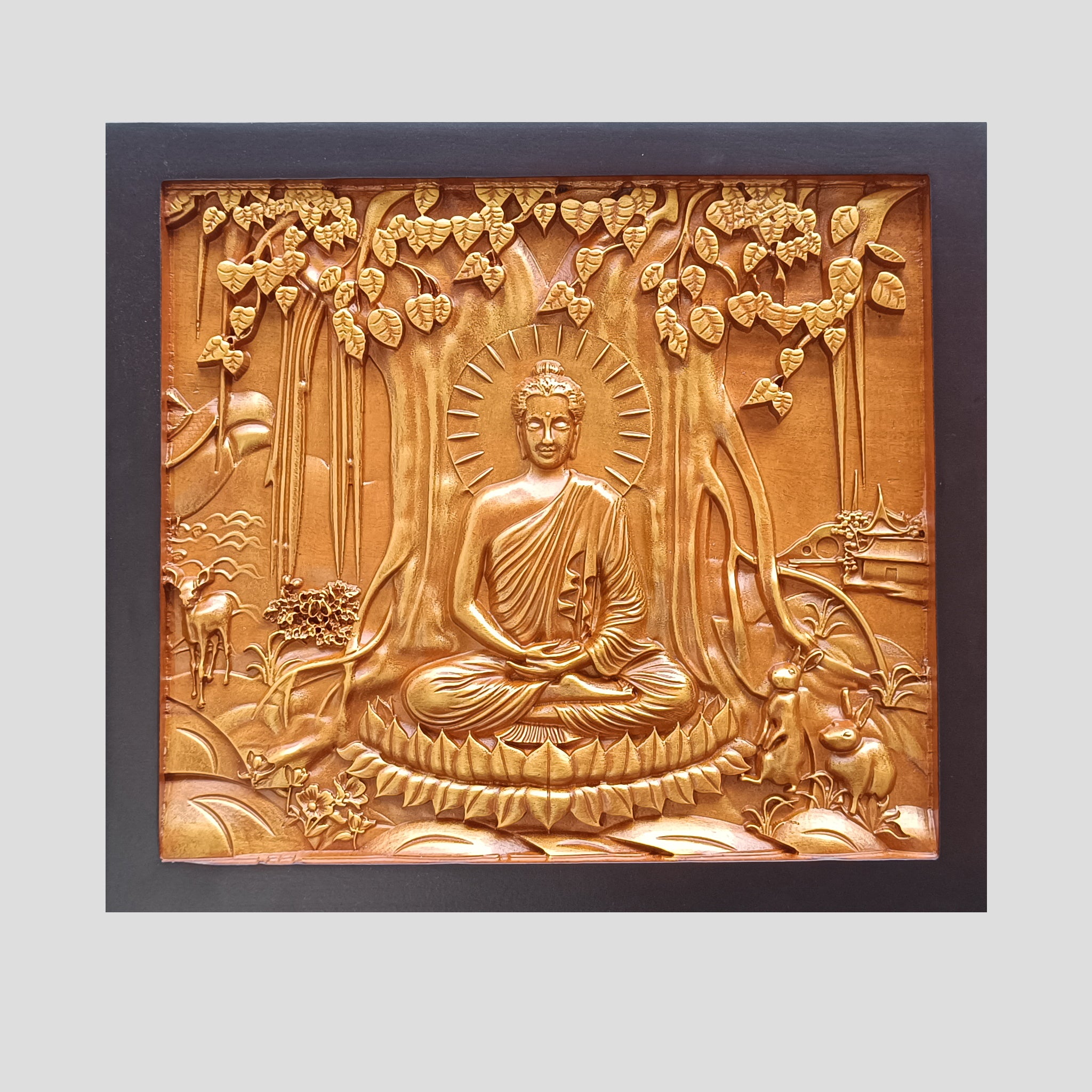 Serene Buddha wall art