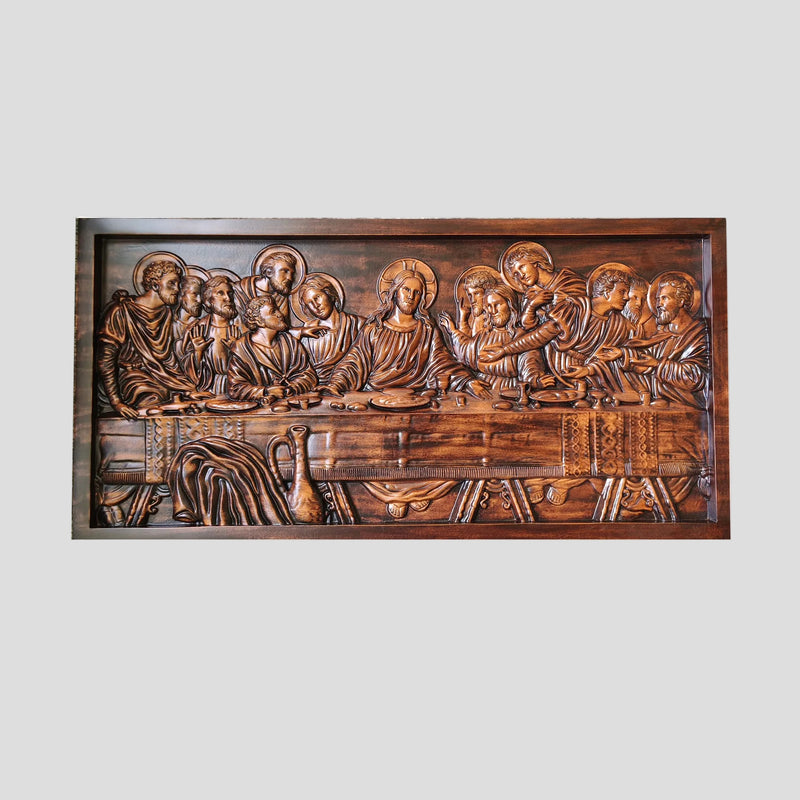 Framed Last Supper Wall Art