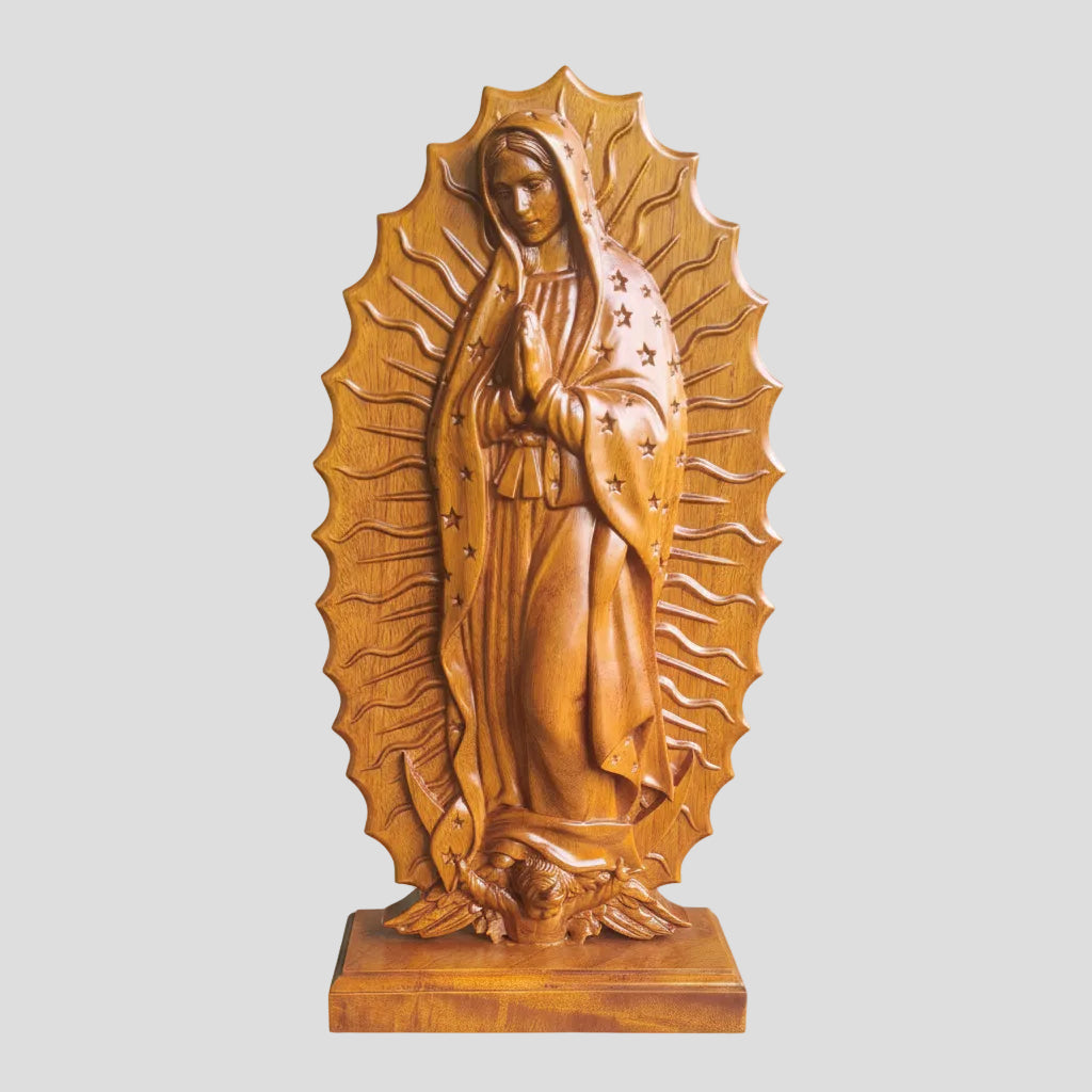 Our Lady of Guadalupe Wooden Statue